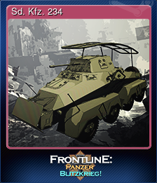 Series 1 - Card 10 of 14 - Sd. Kfz. 234