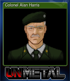 Series 1 - Card 2 of 6 - Colonel Alan Harris