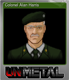 Series 1 - Card 2 of 6 - Colonel Alan Harris