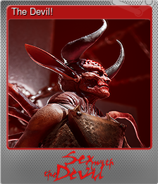 Series 1 - Card 2 of 5 - The Devil!