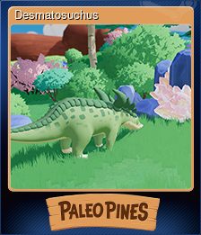 Series 1 - Card 4 of 10 - Desmatosuchus