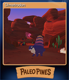 Series 1 - Card 2 of 10 - Dimetrodon
