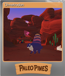 Series 1 - Card 2 of 10 - Dimetrodon