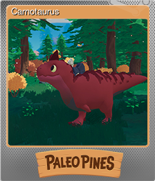 Series 1 - Card 1 of 10 - Carnotaurus