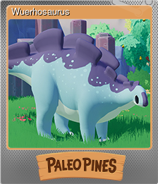 Series 1 - Card 9 of 10 - Wuerhosaurus