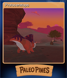Series 1 - Card 3 of 10 - Protoceratops