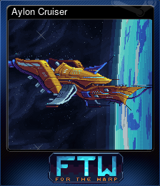 Series 1 - Card 4 of 8 - Aylon Cruiser