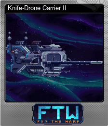 Series 1 - Card 3 of 8 - Knife-Drone Carrier II