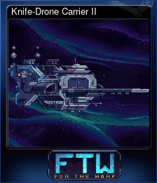 Series 1 - Card 3 of 8 - Knife-Drone Carrier II