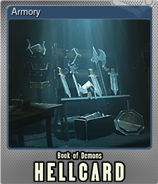 Series 1 - Card 8 of 9 - Armory