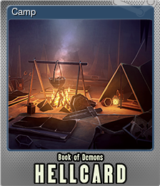 Series 1 - Card 3 of 9 - Camp