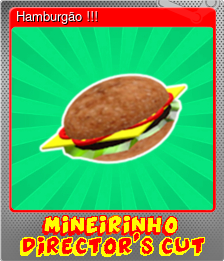 Series 1 - Card 3 of 7 - Hamburgão !!!