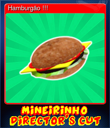 Series 1 - Card 3 of 7 - Hamburgão !!!