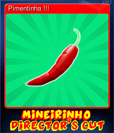 Series 1 - Card 1 of 7 - Pimentinha !!!