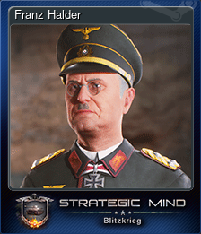 Series 1 - Card 1 of 6 - Franz Halder