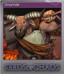 Series 1 - Card 3 of 7 - Greyhide