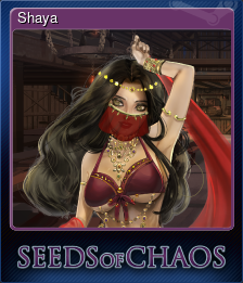 Series 1 - Card 5 of 7 - Shaya