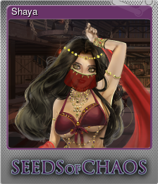 Series 1 - Card 5 of 7 - Shaya