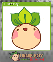 Series 1 - Card 1 of 5 - Turnip Boy