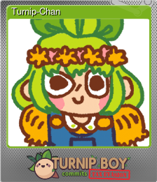 Series 1 - Card 5 of 5 - Turnip-Chan