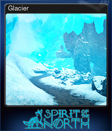 Series 1 - Card 3 of 6 - Glacier