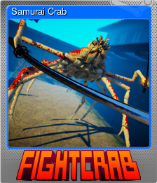 Series 1 - Card 5 of 8 - Samurai Crab