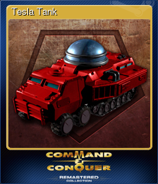 Series 1 - Card 8 of 12 - Tesla Tank