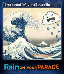 Series 1 - Card 3 of 5 - The Great Wave off Seattle