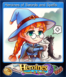 Series 1 - Card 12 of 12 - Heroines of Swords and Spells