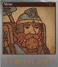 Series 1 - Card 8 of 15 - Miner