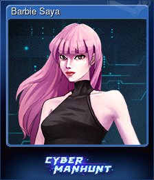 Series 1 - Card 3 of 10 - Barbie Saya