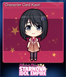 Series 1 - Card 4 of 12 - Character Card Kaori