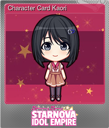 Series 1 - Card 4 of 12 - Character Card Kaori