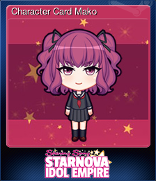 Series 1 - Card 5 of 12 - Character Card Mako