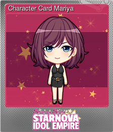 Series 1 - Card 6 of 12 - Character Card Mariya