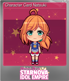 Series 1 - Card 8 of 12 - Character Card Natsuki