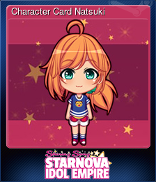 Series 1 - Card 8 of 12 - Character Card Natsuki