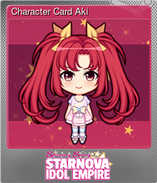 Series 1 - Card 1 of 12 - Character Card Aki