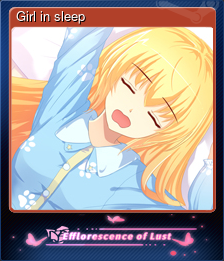 Series 1 - Card 4 of 5 - Girl in sleep