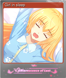 Series 1 - Card 4 of 5 - Girl in sleep