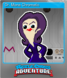 Series 1 - Card 4 of 10 - Dr. Mona Chromatic