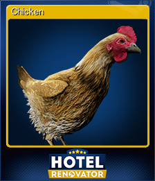 Series 1 - Card 5 of 5 - Chicken