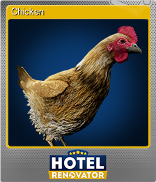 Series 1 - Card 5 of 5 - Chicken