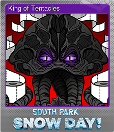 Series 1 - Card 3 of 7 - King of Tentacles