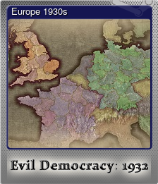 Series 1 - Card 4 of 5 - Europe 1930s