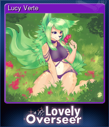 Series 1 - Card 1 of 6 - Lucy Verte