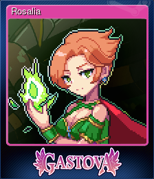 Series 1 - Card 3 of 10 - Rosalia