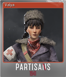 Series 1 - Card 9 of 10 - Valya