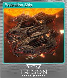 Series 1 - Card 5 of 6 - Federation Ship