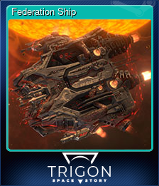 Series 1 - Card 5 of 6 - Federation Ship